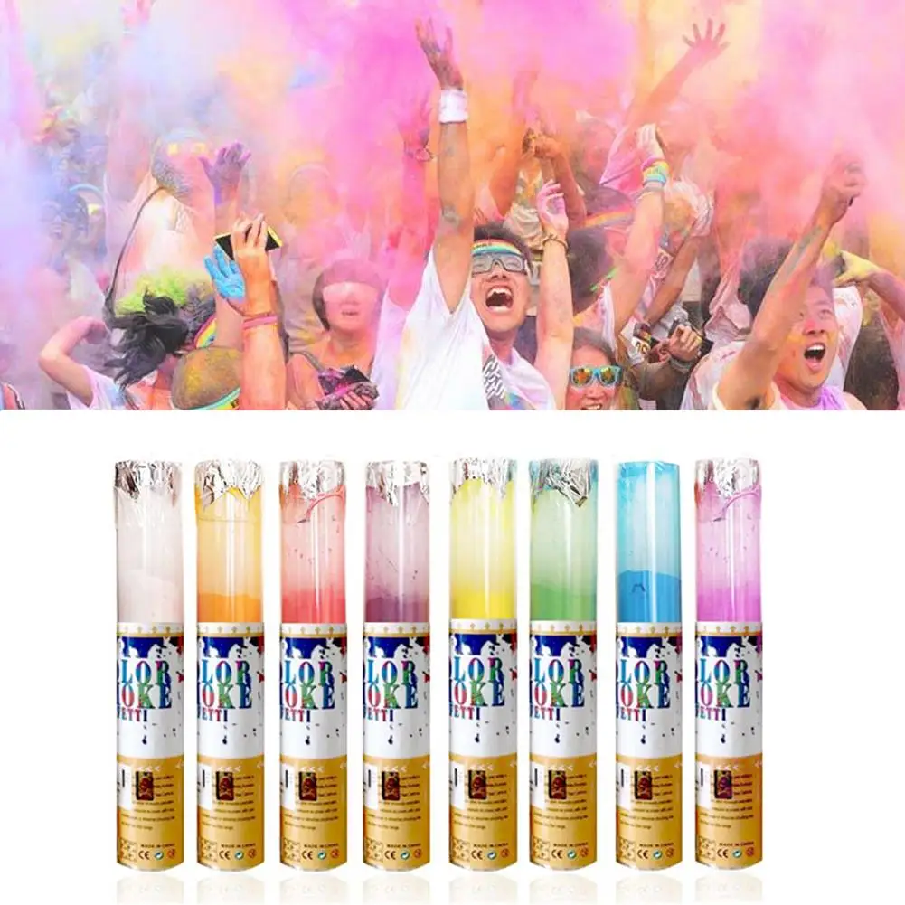 Colored Corn Flour Color Run Automatic Rotary Spray Bottle Powder Jetting Events Festive Celebrate Carnival Supplies | Игрушки и хобби