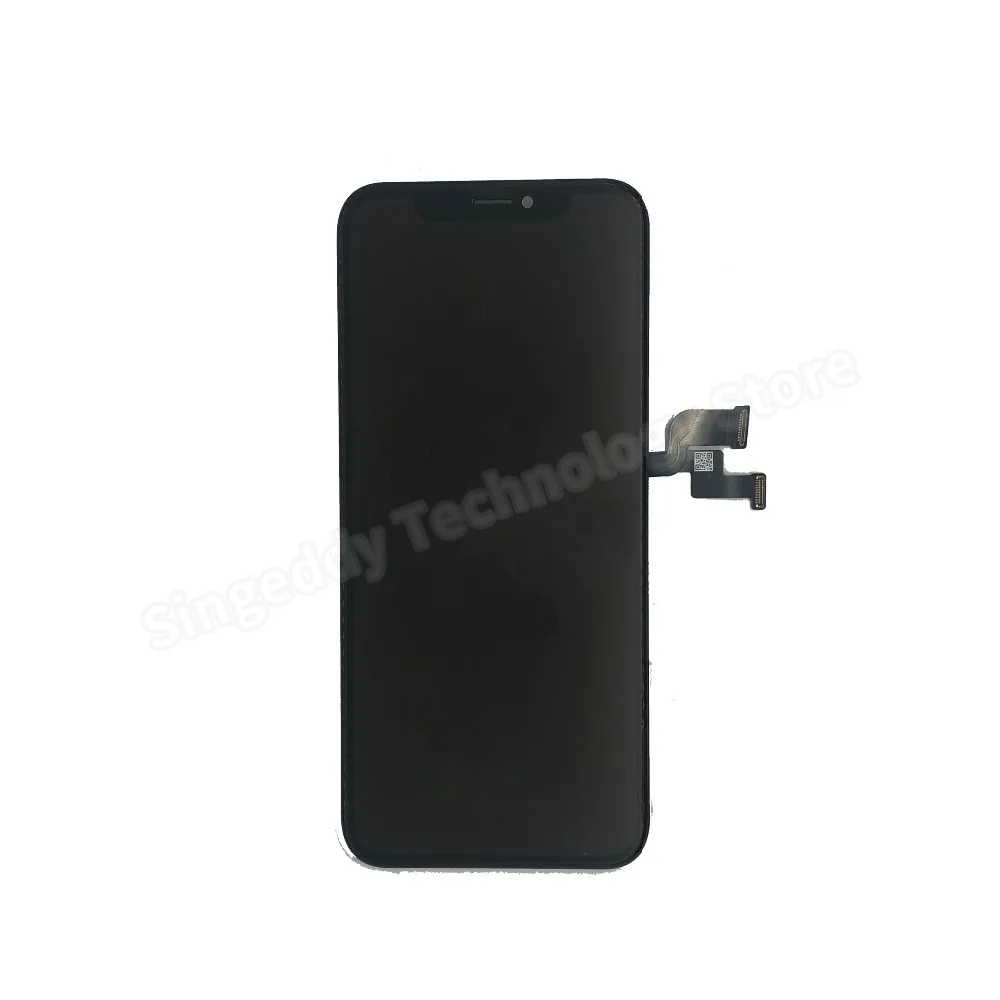 Сенсорный экран, ЖК-дисплей для iPhone XS, Apple, iPhone, OLED 5,8 '', черный, 2436*1125, полная сборка, замена