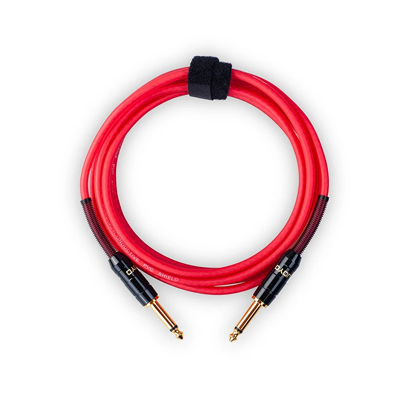 

JOYO CM-18 3M High Quality Electric Guitar Bass Audio Cable Line For Noise Reduction Shield Guitar Wire 6.35mm Plugs PVC Cables