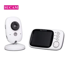 Wi-Fi Цифровая камера Babymonitor 3,5 дюймов TFT lcd Температура обнаруживает двусторонний разговор инфракрасный 5 м ночное видение ребенка Mornitoring