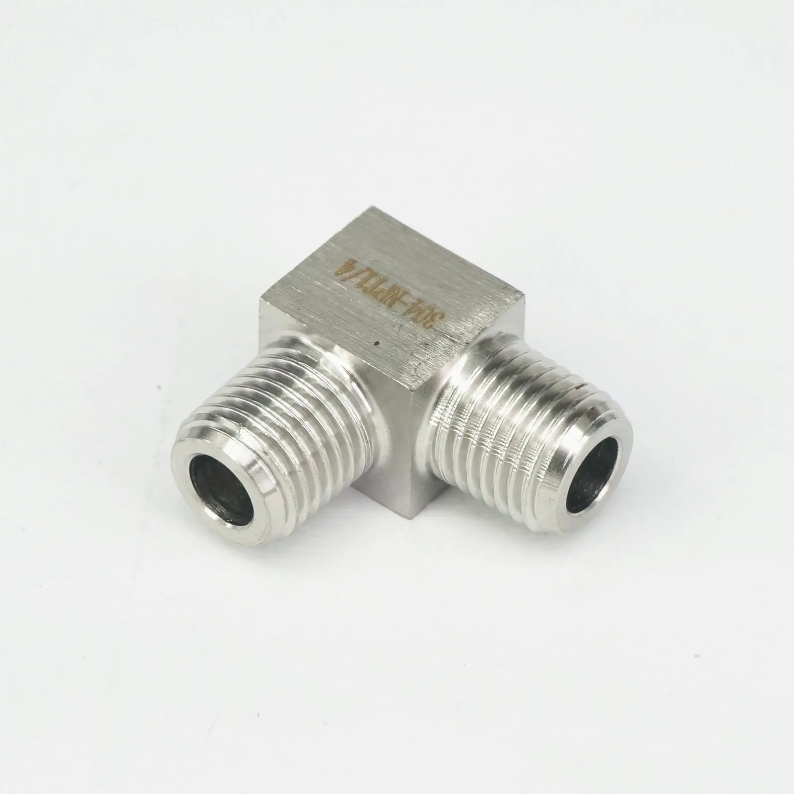 

Давление 250 бар 1/4 "NPT Мужское колено 304 стандартное масло