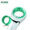 LAOA Mini Short Ratchet Wrench 5.5-15mm Adjustable Key CR-V Monkey Wrench for Car Vehicle Auto Replacement Parts DIY Hand Tools ► Photo 2/6