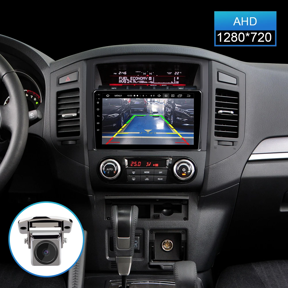 ISUDAR Автомагнитола для MITSUBISHI/PAJERO 2 din Android 9 Авторадио Мультимедиа gps ram 2GB rom 32GB USB DVR AHD камера ips экран