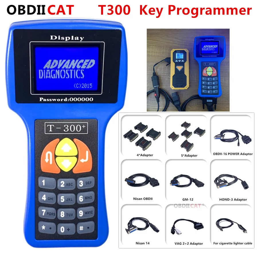 T 300 T300 Авто ключ программист V 17 8 код программного обеспечения для универсальных