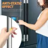 2pcs Kitchen Refrigerator Oven Door Handle Cover Protector Home Decor Keep Kitchen Appliance Clean Fingertips Drips Food Stains