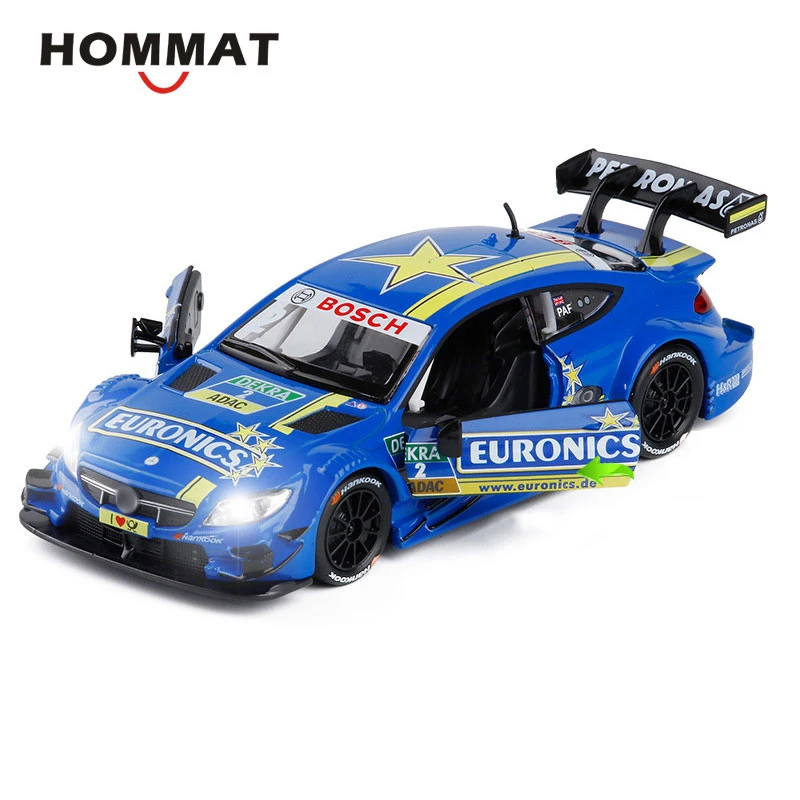 Hommate 1:32 AMG C63 DTM гоночный автомобиль сплав металла моделирование литые игрушечные машинки модель автомобиля подарок автомобили игрушки для детей