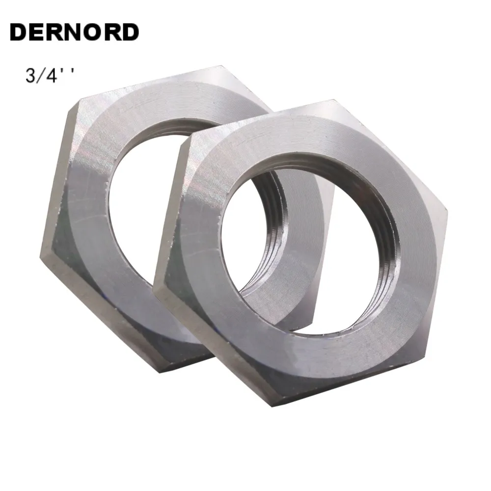 DERNORD из нержавеющей стали 304 2 шт 3/4 ''NPT гайка для нагревательного элемента