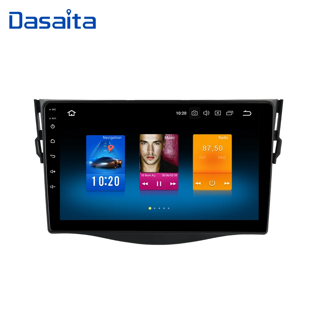 Dasaita 9 &quotAndroid 10 автомобильное радио для Toyota RAV4 GPS 2009 2010 2011 2012 Стерео мультмедиа