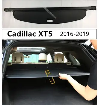 

Rear Trunk Cargo Cover Security Shield For Cadillac XT5 2016 2017 2018 2019 High Qualit Auto Accessories