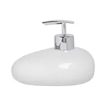 Пустая керамика насос лосьон бутылочки контейнеры туалетные бутылки простой дезинфицирующее средство для рук контейнер(в форме булыжника