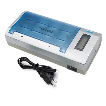 

Palo 4 Slots Smart Fast Charger Battery Charger For AA/AAA/NI-MH/NI-CD/Li-ion/D/9V Rechargeable Battery LCD Display