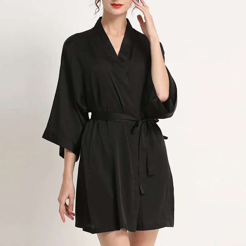 Summer Women's bathrobe 8XL 7XL 6XL Bust 134cm plus size Sleepwear Pajama women