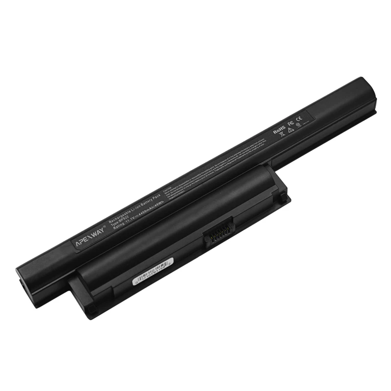 Apexway ноутбук Батарея для sony BPS22 VGP BPS22A VAIO VPC E1Z1E EA45FG/B EA1 EA16E EA1S EA1Z1E EA27EC|Аккумуляторы