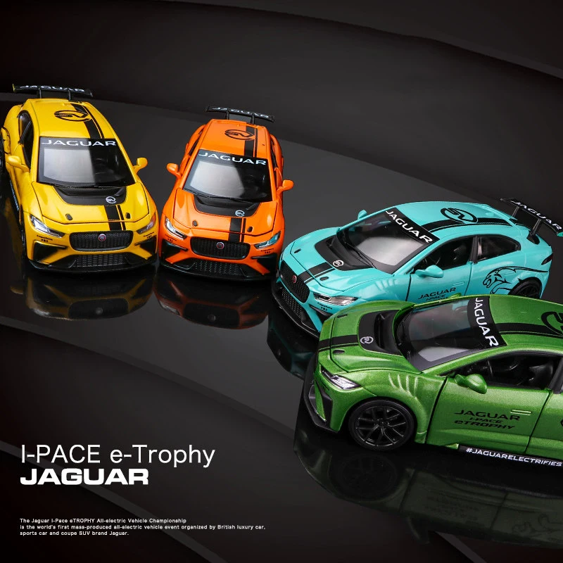 Новый 1:32 Jagua I-PACE автомобиль сплав спортивная модель автомобиля звук супер