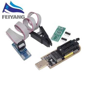 

1PCS CH341A 24 25 Series EEPROM Flash BIOS USB Programmer Module + SOIC8 SOP8 Test Clip For EEPROM 93CXX / 25CXX / 24CXX