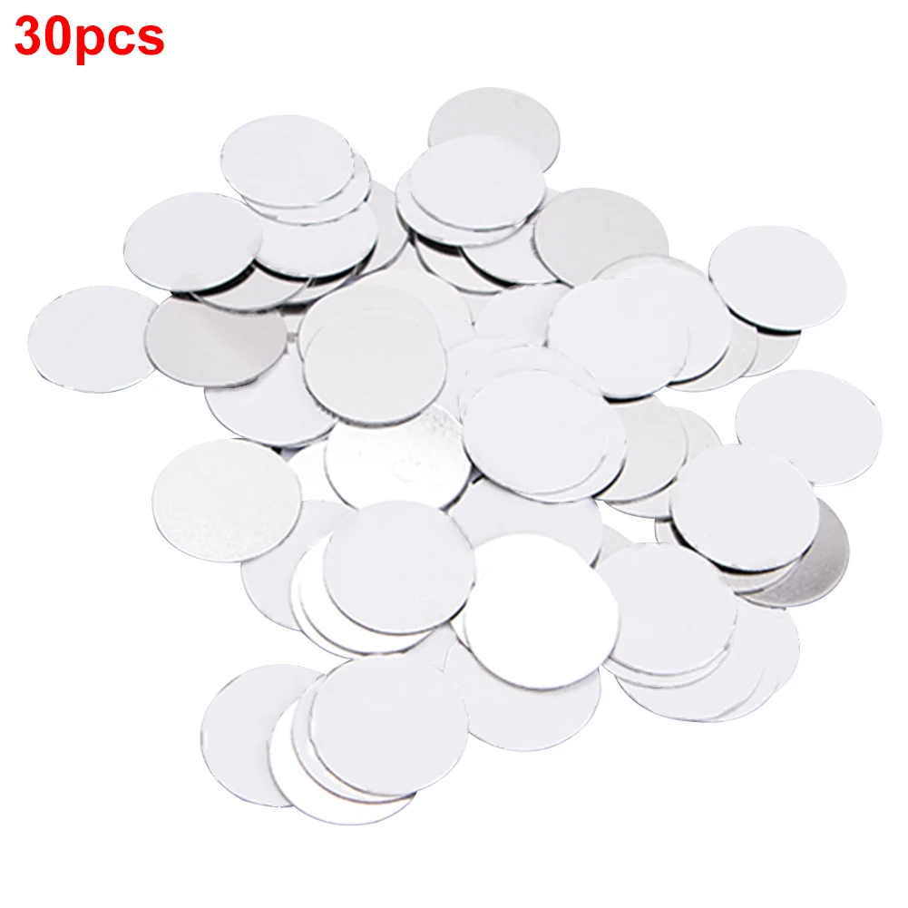 30pcs Metal Sticker Cosmetics Square Empty Tightly Professional Round For Magnetic Palette Eyeshadow Practical Tool Home Makeup 30pcs Metal Sticker Cosmetics Square Empty Tightly Professional Round For Magnetic Palette Eyeshadow Practical Tool Home Makeup