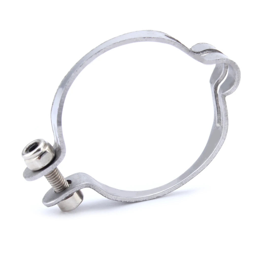 4 Pieces Iron Frame Brake Cable Stop Clamp Vintage Old School Bicycle Fixie 28.6mm