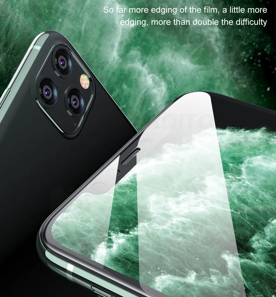 200D закаленное стекло для iPhone 7 8 6 6s Plus защита экрана Защитное стекло для iPhone 11 Pro X XR XS Max стекло