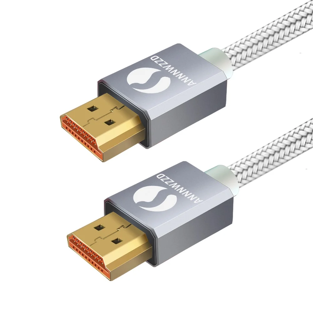 Серый HDMI кабель HDMI к HDMI кабель 2,0 4K 3D кабель для HDTV ЖК-дисплея ноутбука PS3 сплиттер switcer проектор компьютер 1 м 2 м 3 м 5 м Кабель HDMI - Цвет: Серый