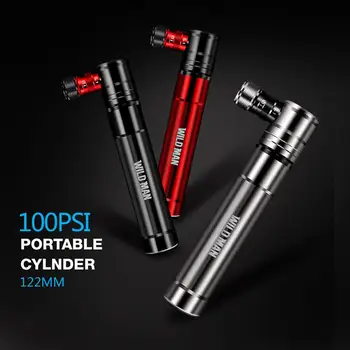 

Mountain Bike Road Bike Pump America French Air Valve Portable Bicycle Mini Football Basketball Inflator