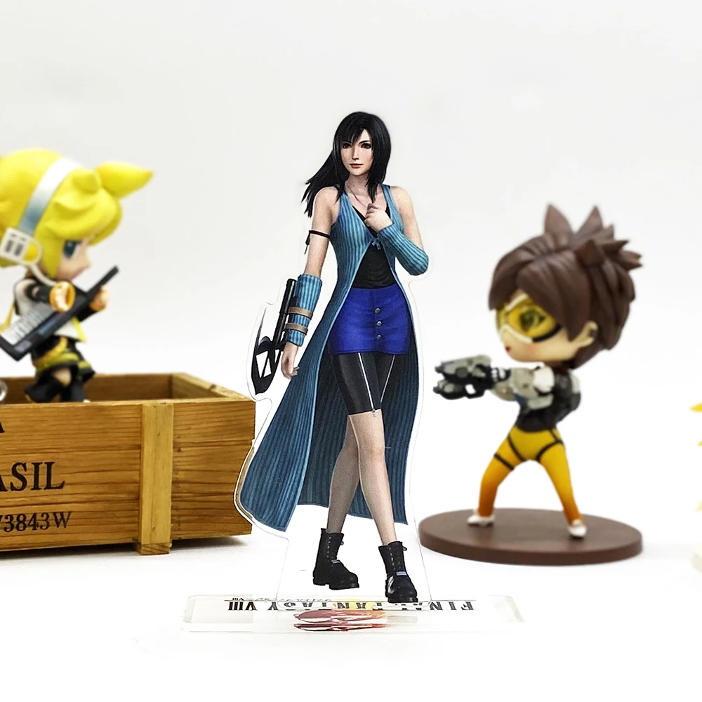 Final Fantasy FF Ⅷ 8 Squall Rinoa acrylic stand figure model plate holder cake topper anime cool