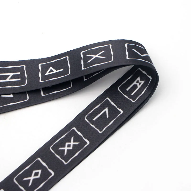CA001 Руна викингов Nnecklace Талреп Бейдж ID Lanyards/мобильный телефон Веревка/ключ талреп шейный ремень аксессуары
