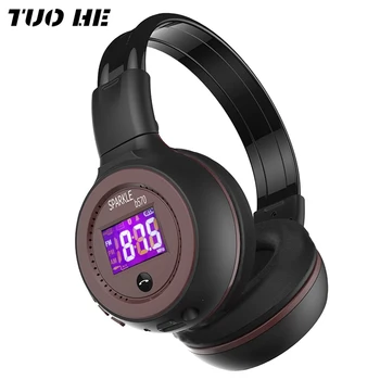 

B570,Wireless Headphones,Bluetooth Headset,With LED Screen Display,FM Radio,HD Stereo,Earphone,Support TF Card,AUX,Mic