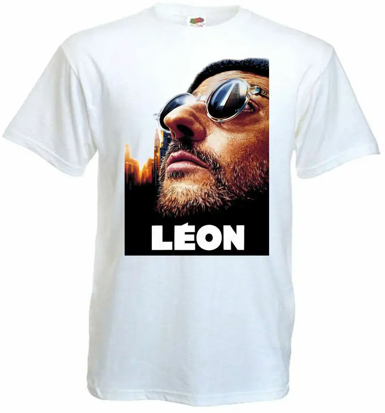 Leon The Professional V3 футболка белый фильм плакат все размеры S-3Xl |