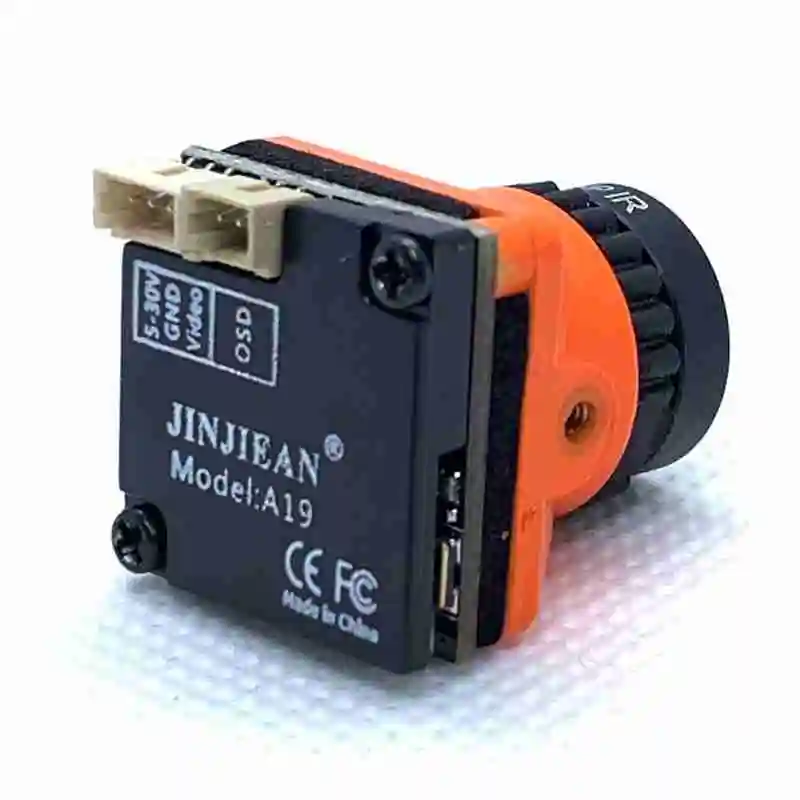 FPV 1/3 &quotCMOS 1500TVL B19 Мини камера 2 1 мм объектив PAL / NTSC с OSD стандартной для RC гоночного