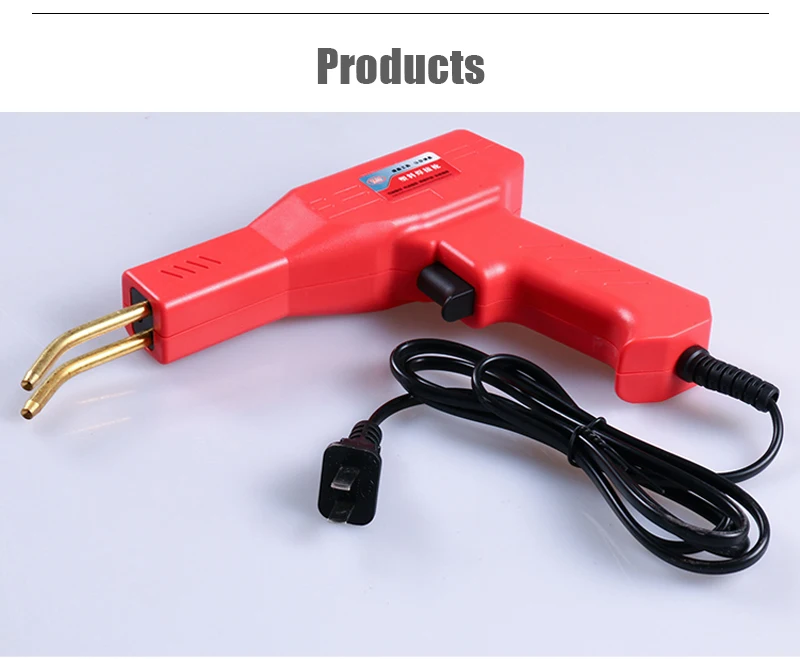 Plastic Welding Gun Heating Fuser Welder Machine Welding Nail Repair 4 Types Welding Wire Tool Car Bumper Repairing Hot Stapler
