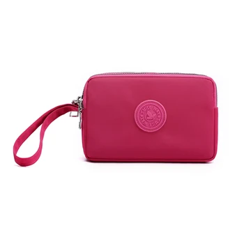 

New Nylon Women Long Clutch Wallet Large Capacity Wallets Female Purse Lady Purses Phone Pocket Card Holder Carteras