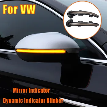 

LED Dynamic Turn Signal Blinker Flowing Sequential Side Rear-View Mirror Light For Volkswagen VW Passat B8 2015-2020 For Arteon