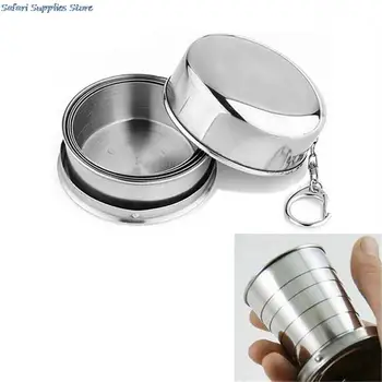 Stainless Steel Folding Travel Cup 1