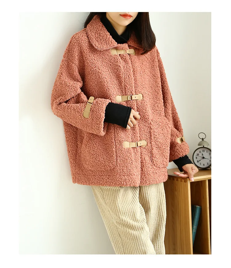 Max LuLu корейская модная теплая одежда женские утепленные зимние куртки женские винтажные хлопковые Меховые Пальто Повседневная ветровка плюс размер - Цвет: Оранжевый