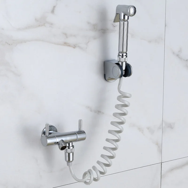 

Copper Tri-Phone Body Triangle Valve Water Distributor Dual Purpose Double Water Extractor One into Two T-connector Angle Valve