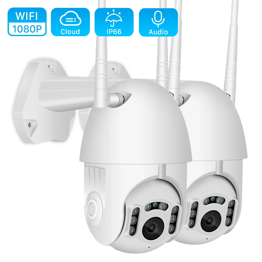 

2MP WIFI Camera Outdoor PTZ IP Camera 1080p Speed Dome CCTV Security Cameras IP Camera WIFI Exterior 2MP IR Home Surveilance P2P