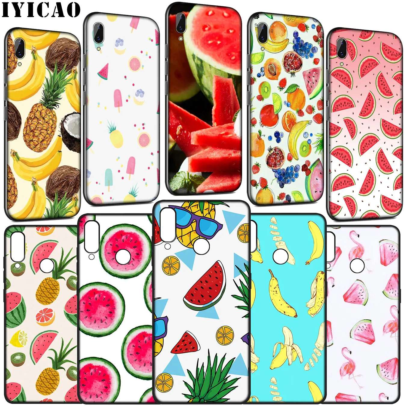 Мягкий чехол IYICAO для Huawei Y9 Y7 Y6 Prime 2019 Honor 20 10 9 9X 8C 8X 8 Lite 7C 7X 7A Pro |