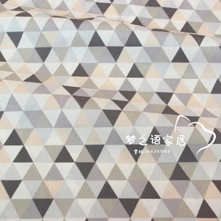160cm*50cm Cloud MOON cotton fabric DIY bedding quilting apparel dress patchwork fabric kids handwork curtain decor cloth