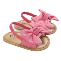 Summer Infant Baby Girls Sandals Cute Toddler Shoes Big Bow Princess Casual Single Shoes Sandals Baby Girls Shoes 6