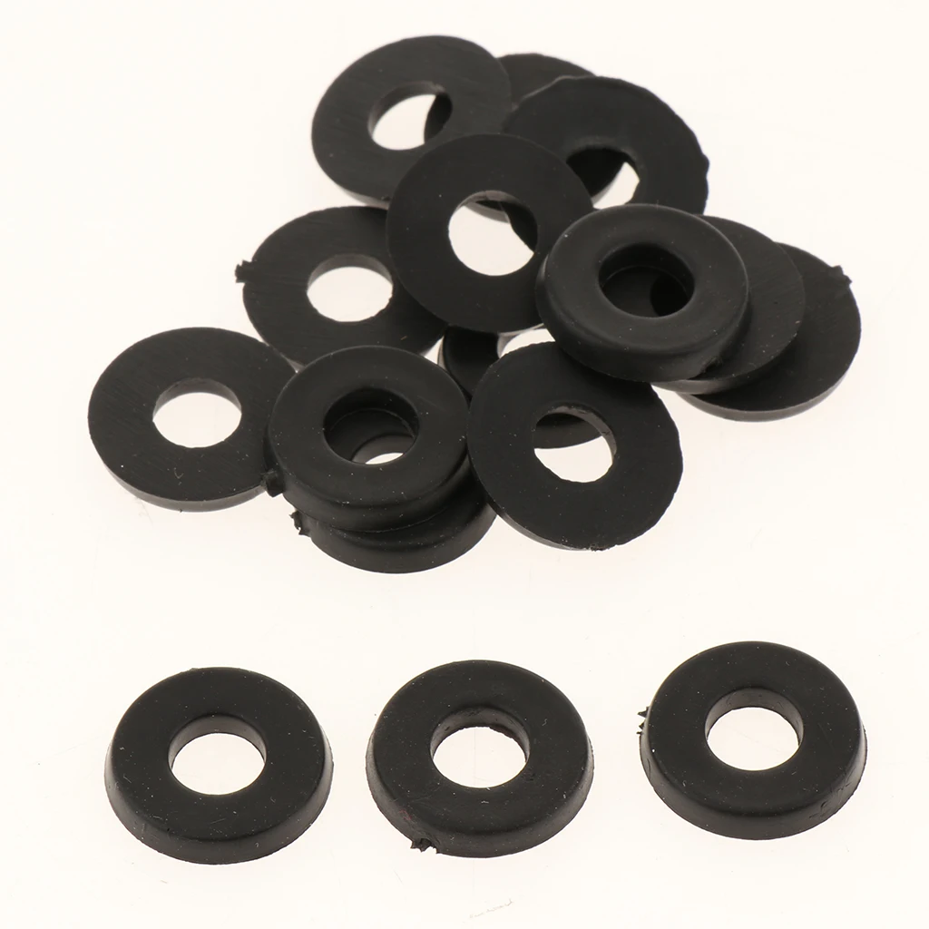 16 Pcs Metal Bumper Fender Bolt Washer Nut License Plate Bracket Mounting Washer Screw Kit