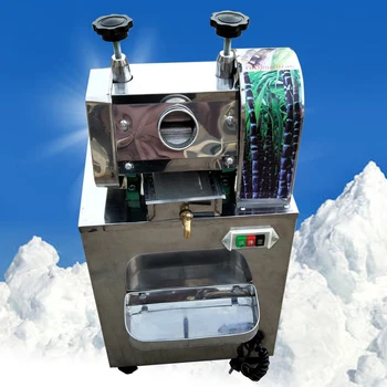 

High efficiency table desk type food sanitary stainless steel electric sugarcane juicer machine with free shipping
