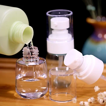 

30/60/80/100ml Lotion Bottle PETG Pressing Pump Head Face Wash Bottle Hand Sanitizer Portable Bottles Travel Shampoo