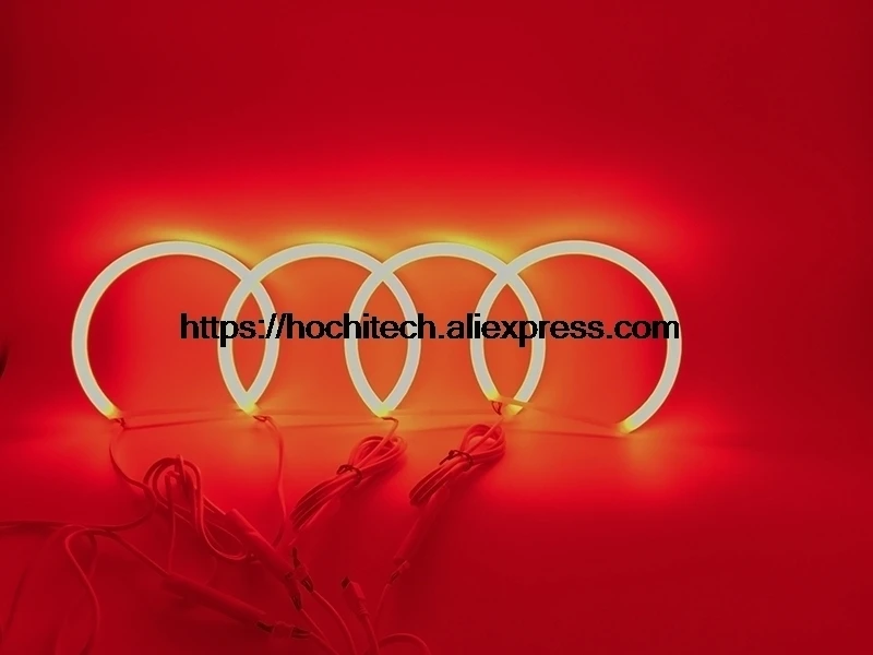 HochiTech 5050 SMD Хлопок многоцветный RGB комплект светодиодов глаза ангела с пультом