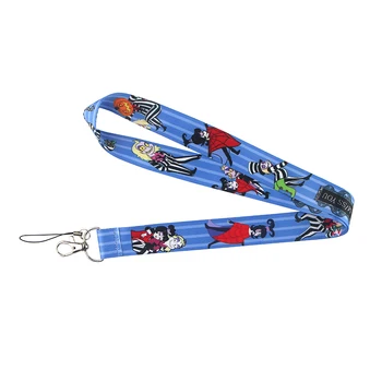 

PC1220 Wholesale 20pcs/lot Cartoon Funny Lanyards ID Badge Holder ID Card Pass Phone Straps Badge Key Holder Keychain Necklace