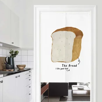 

Nordic Kitchen Door Curtain Baking Cake Room Restaurant Decoration Half Curtain Kitchen Toilet Feng Shui Curtain Noren