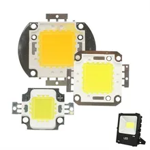 Высокомощный светодиодный Cob чип теплый белый светильник ing Beads 10 Вт 20 Вт 30 Вт 50 Вт 100 Вт интегрированная матрица DIY Точечный светильник уличный светильник