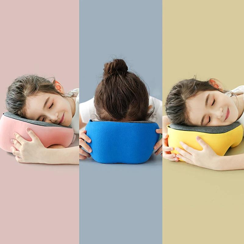 

U-Shaped Desk Nap Pillow Neck Support Seat Cushion Headrest Student Nap Pillow Travel Neck Pillow With Armrests
