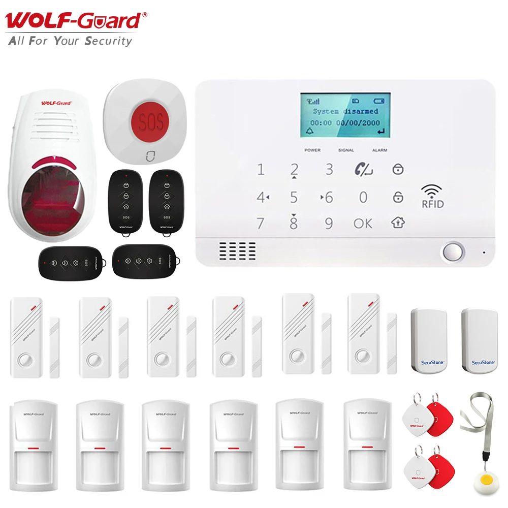 Беспроводной ЖК-дисплей с защитой от кражи Wolf-Guard wolf guard wifi temperature