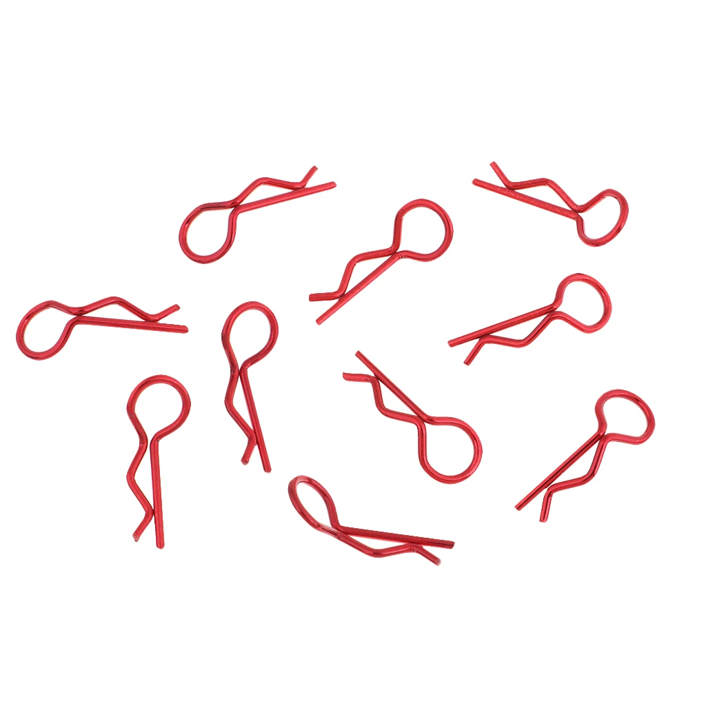 

20x Body Clips R Pin Shell For HPI HSP 1/10 1/12 1/16 RC Car Part DIY