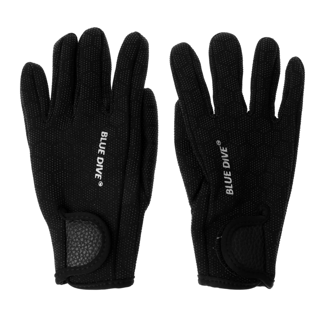 1 Pair Black/Pink 1.5mm Neoprene Gloves - Anti-slip Comfortable & Durable